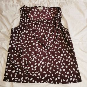 Loft front cross dress shirt